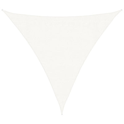 Vidaxl Sunshade HDPE Triangle 3.6x3.6x3,6 m blanc
