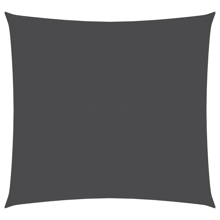 Vidaxl Sunshade Square 2x2 m Oxford tissu anthracite colored