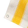 Écran de balcon Vidaxl HDPE 75x600 cm jaune et blanc