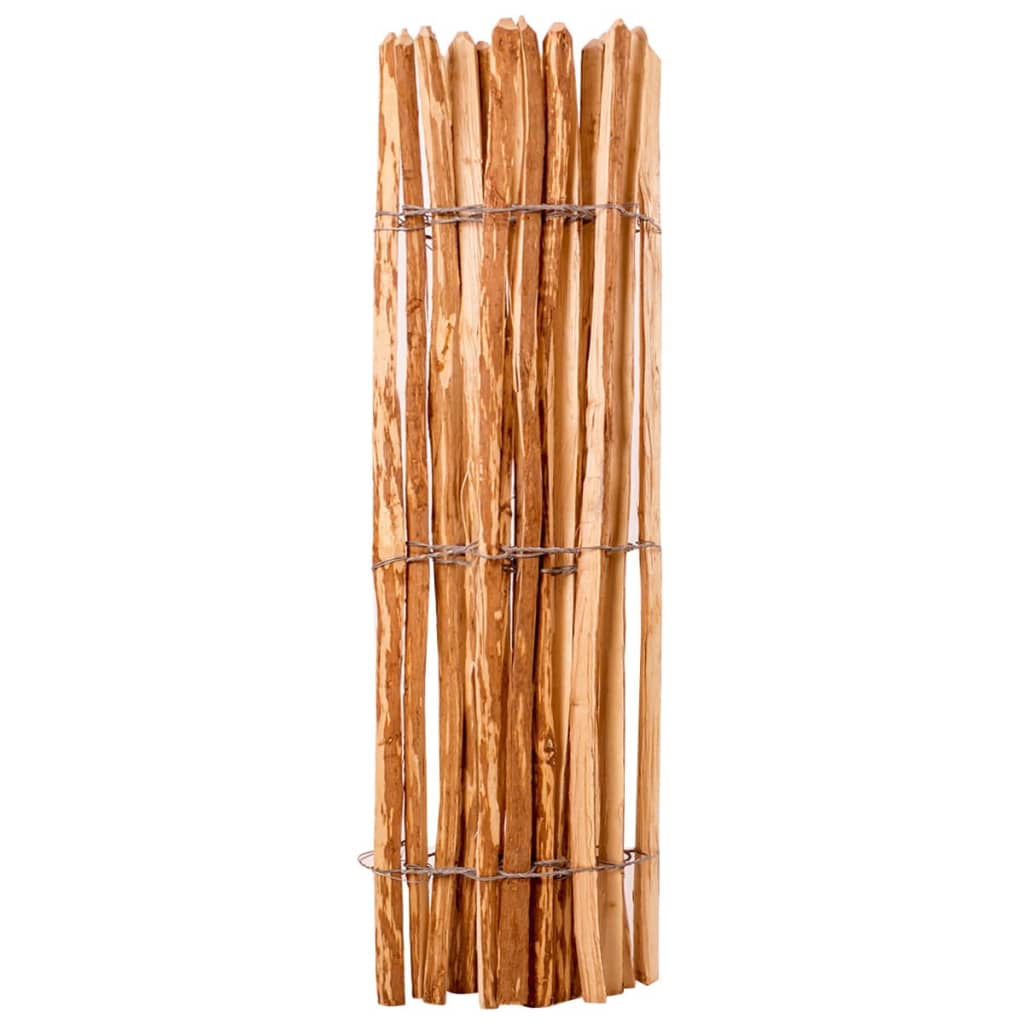 Fence Vidaxl 120x250 cm Bois noisetier