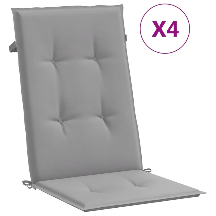 Coussins de chaise de jardin vidaxl 4