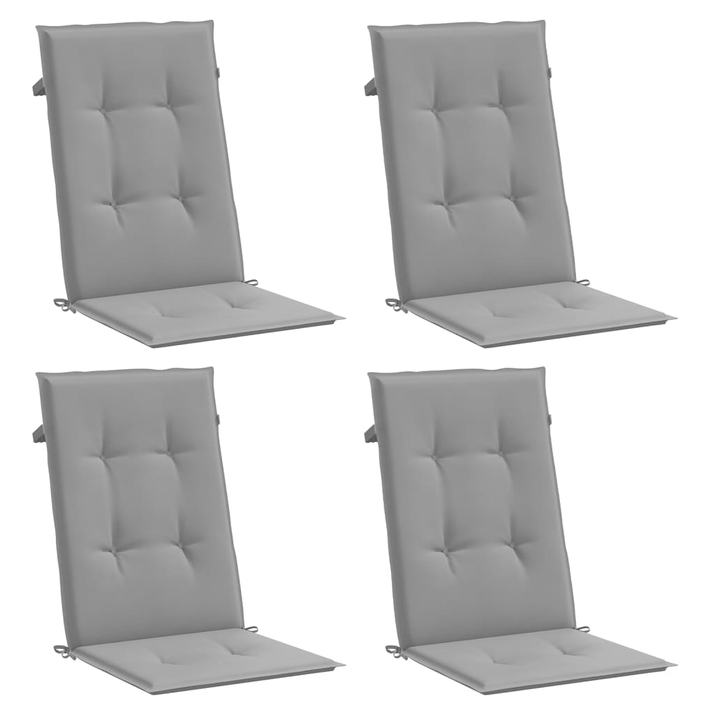 Coussins de chaise de jardin vidaxl 4
