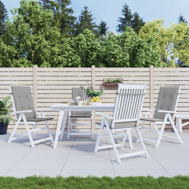 Coussins de chaise de jardin vidaxl 4