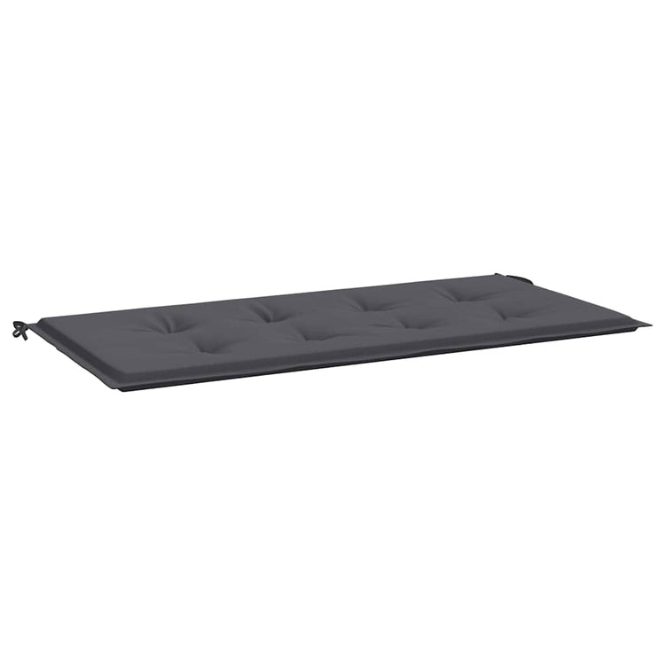 Vidaxl Garden Banc Cushion 100x50x3 cm Oxford Fabric Anthracite -Colored