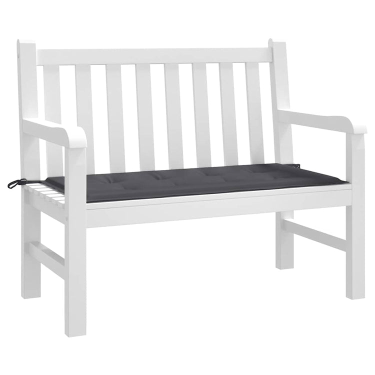 Vidaxl Garden Banc Cushion 100x50x3 cm Oxford Fabric Anthracite -Colored