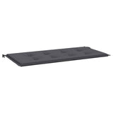 Vidaxl Garden Banc Cushion 120x50x3 cm Oxford Fabric Anthracite -Colored - afbeelding 2