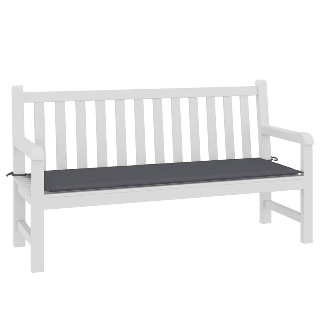 Vidaxl Garden Banc Cushion 150x50x3 cm Oxford Fabric Anthracite -Colored