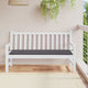 Vidaxl Garden Banc Cushion 150x50x3 cm Oxford Fabric Anthracite -Colored