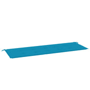 Vidaxl jardin banc coussin 150x50x3 cm oxford tissu bleu - afbeelding 2
