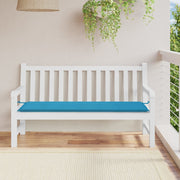 Vidaxl jardin banc coussin 150x50x3 cm oxford tissu bleu - afbeelding 1