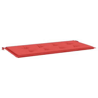 Vidaxl Garden Banc Cushion 100x50x3 cm Oxford Fabric rouge