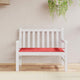 Vidaxl Garden Banc Cushion 100x50x3 cm Oxford Fabric rouge