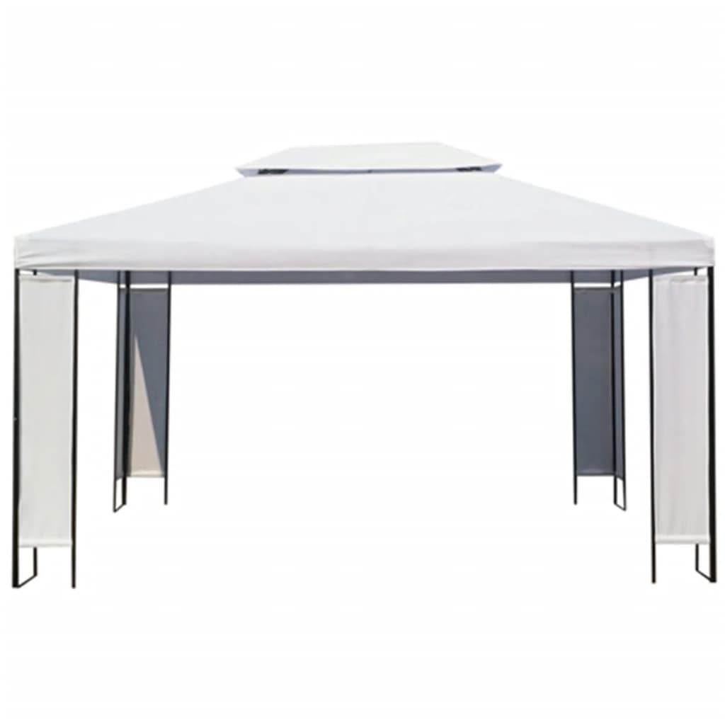 Vidaxl arbor 3x4 m blanc