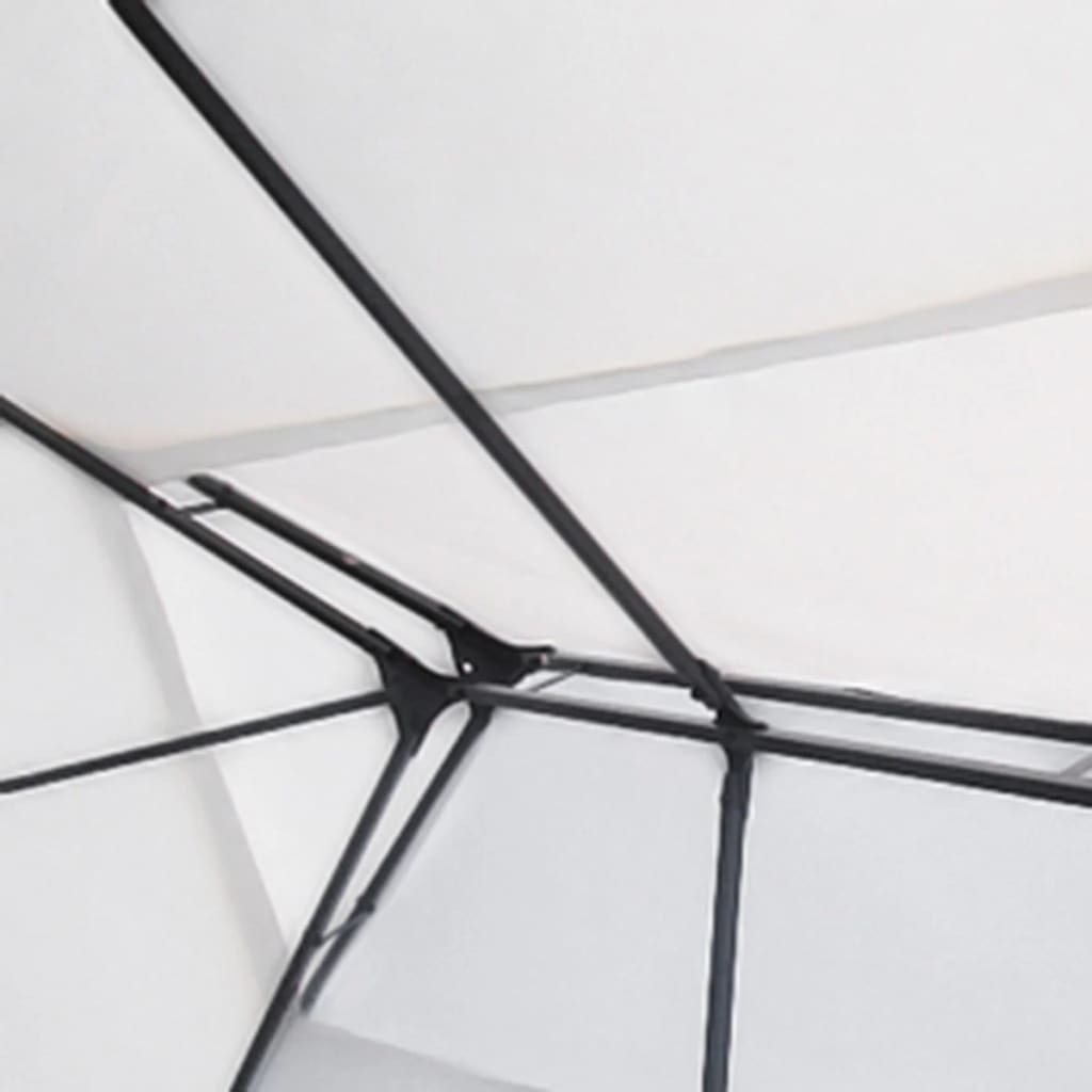 Vidaxl arbor 3x4 m blanc