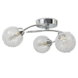 Vidaxl plafond avec 3 lampes LED G9 120 W - afbeelding 3