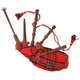 Vidaxl Children's Doodle Bag Scottish Great Highland Red Stewart Tartan