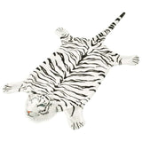 Vidaxl Tiger Floor peluche 144 cm blanc - afbeelding 1