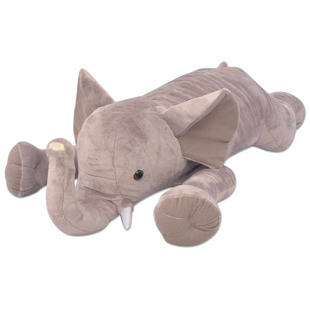 VidaXL peluche éléphant xxl 95 cm