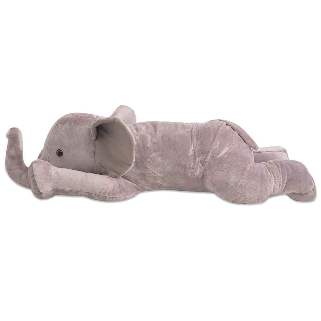 VidaXL peluche éléphant xxl 95 cm