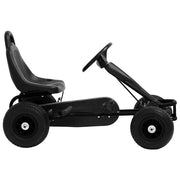 Vidaxl Go -Kart avec des pédales et des pneus pneumatiques noirs - afbeelding 2
