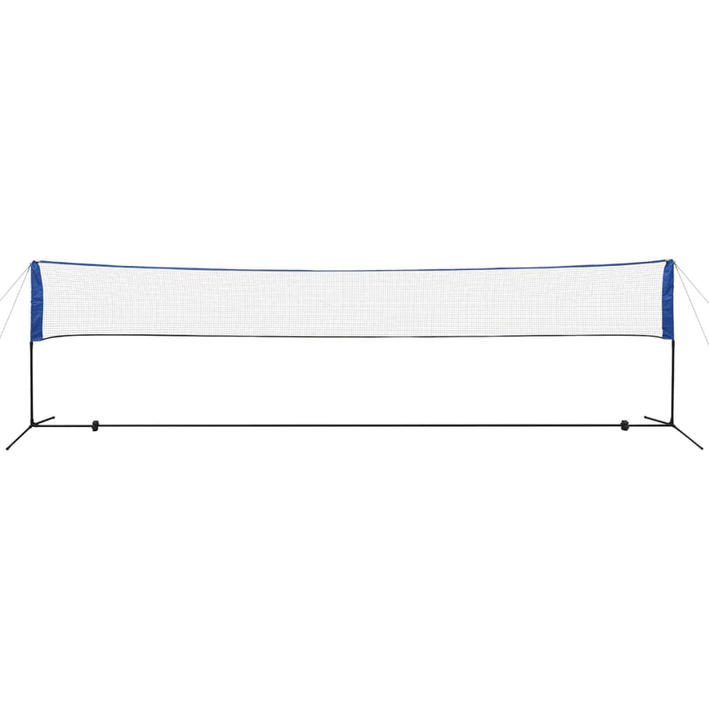 Vidaxl badmintonnet avec navettes 600 x 155 cm