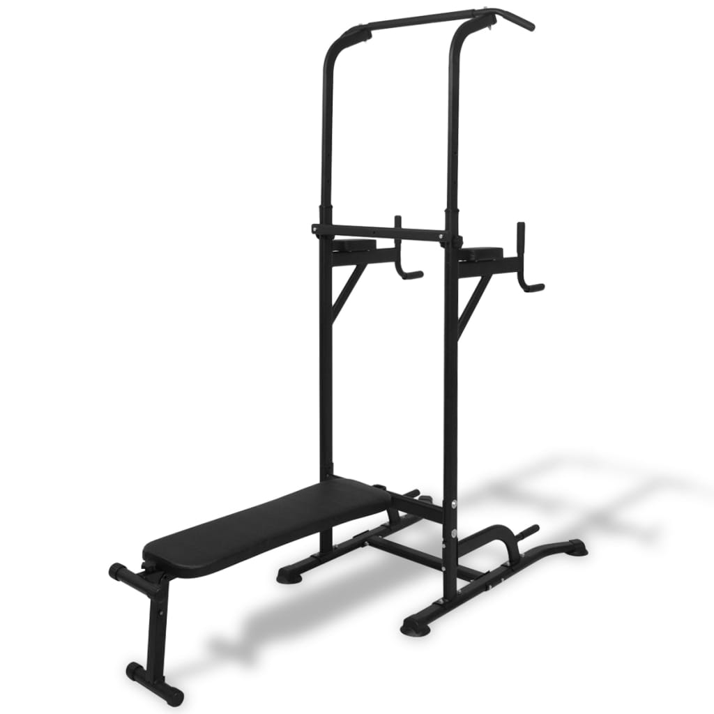 Dispositif de fitness Vidaxl avec banc assis