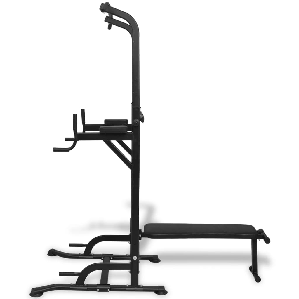 Dispositif de fitness Vidaxl avec banc assis