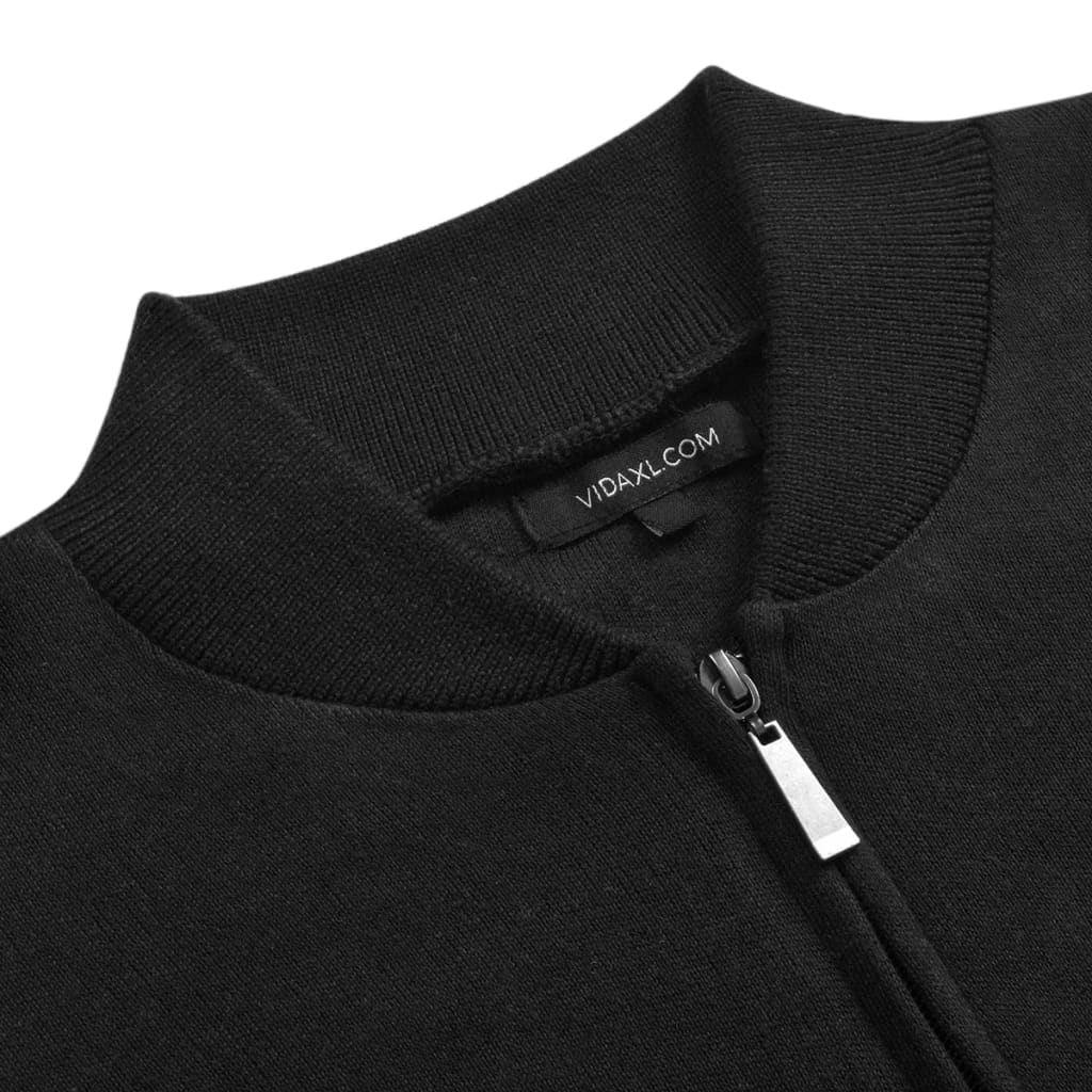Vidaxl Hommes Vest Black M