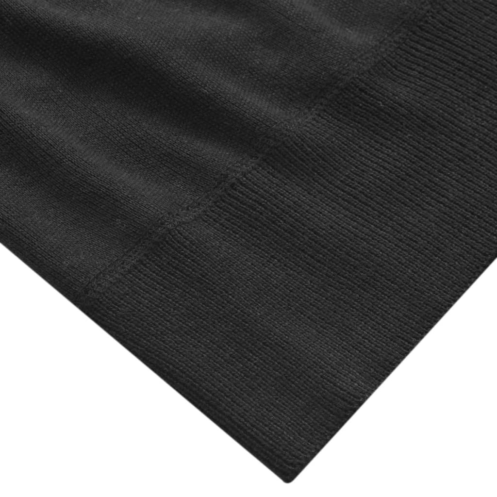 Vidaxl Hommes Vest Black M