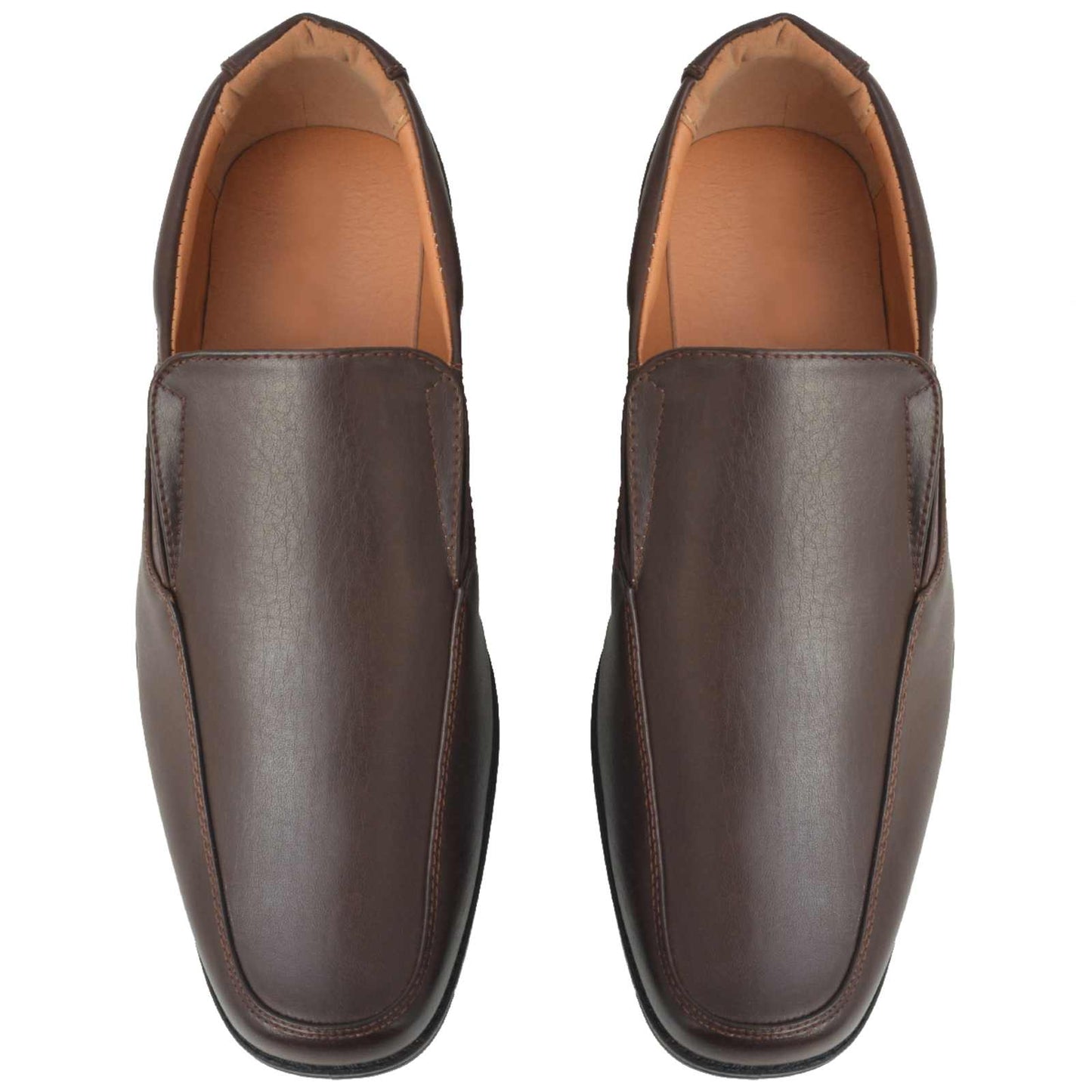 Vidaxl chaussures marron 41 cuir artificiel