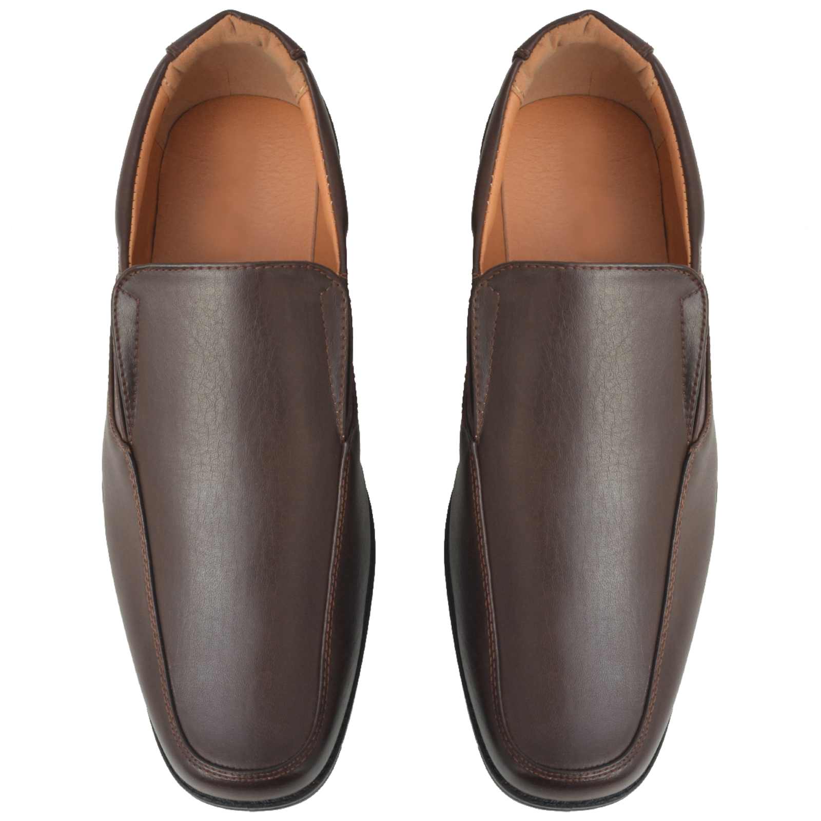 Vidaxl chaussures marron 41 cuir artificiel