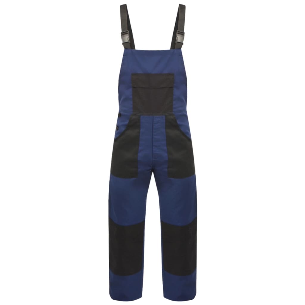 Vidaxl Men Dungarees Taille m bleu