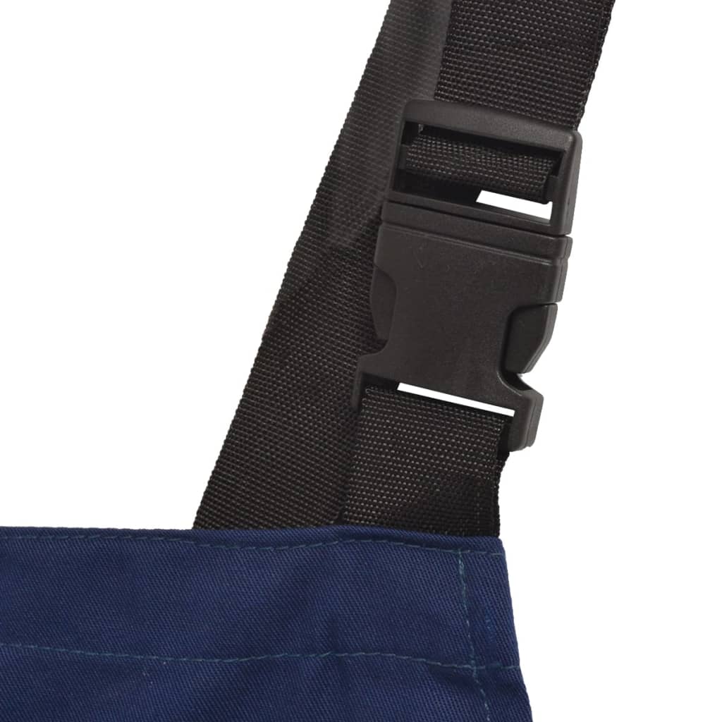 Vidaxl Men Dungarees Taille m bleu