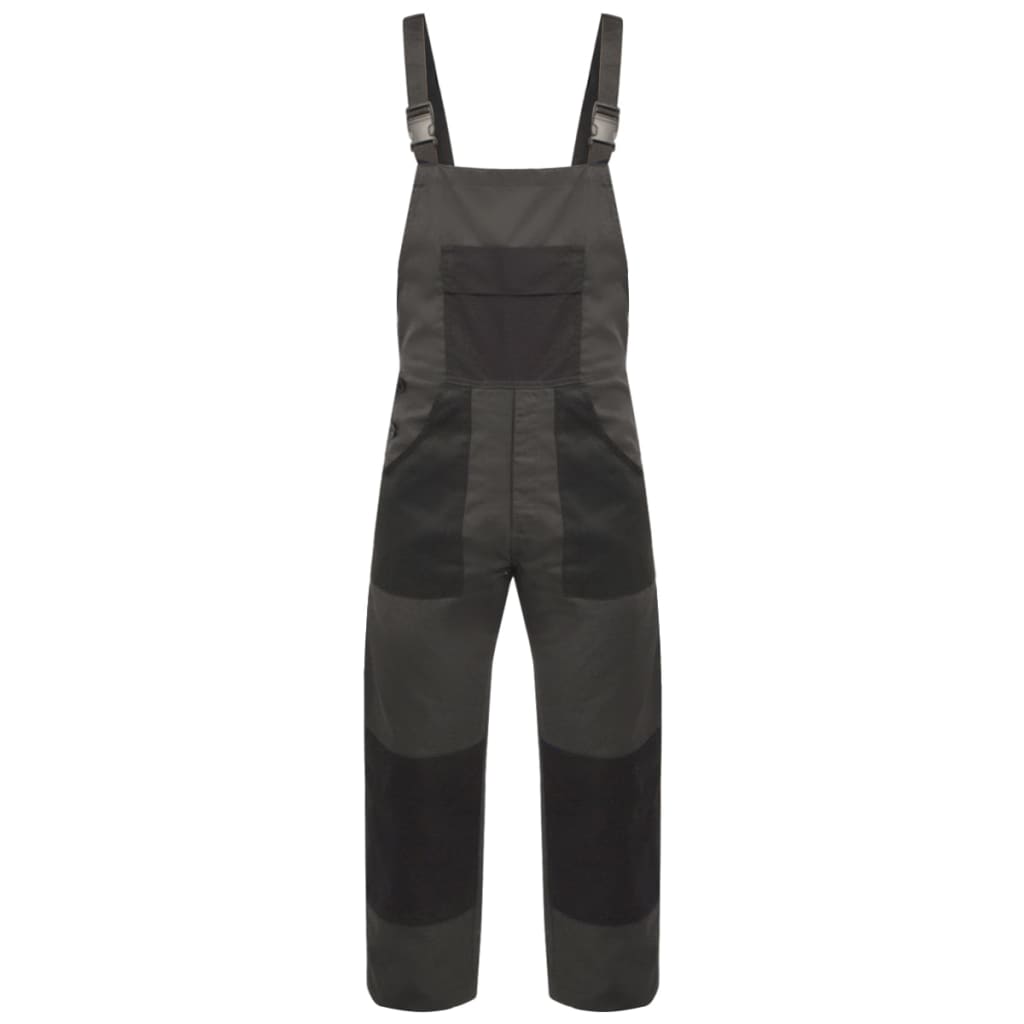 Vidaxl Men Dungarees Taille xl Gray