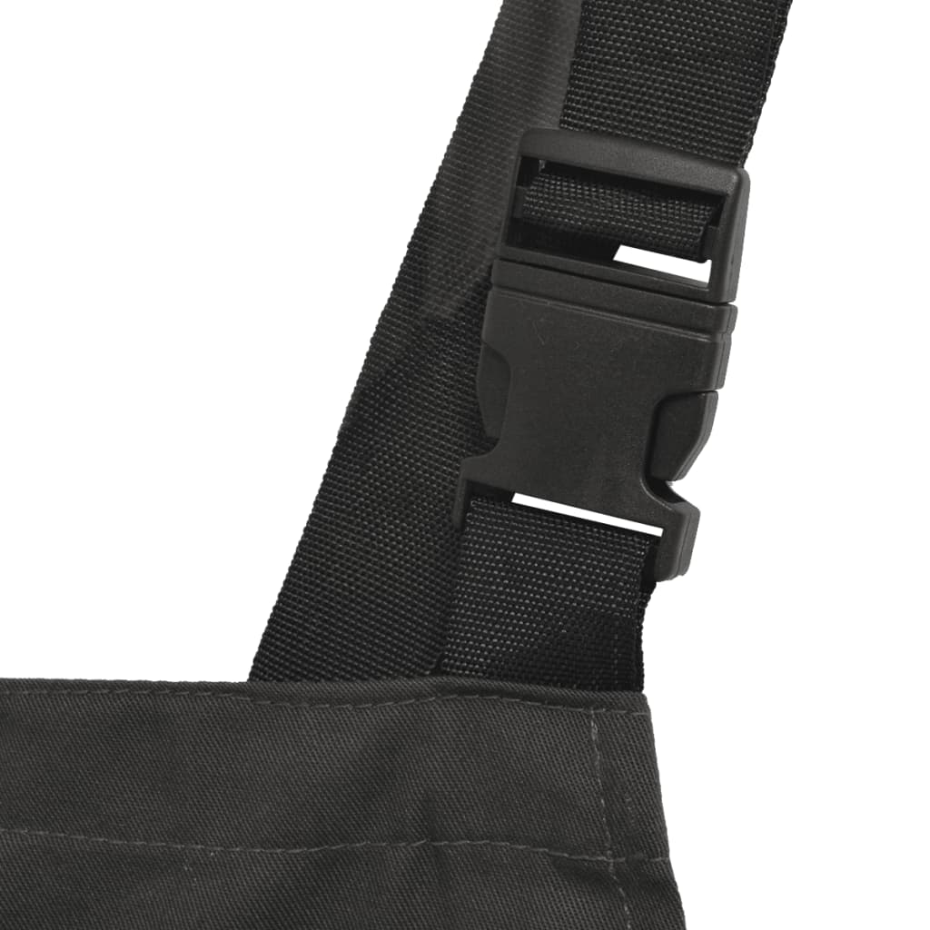 Vidaxl Men Dungarees Taille xl Gray