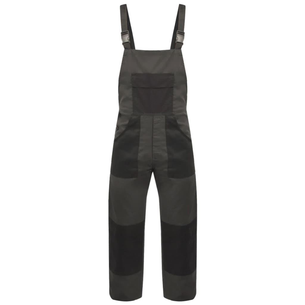 Vidaxl Men Dungarees Taille xxl Gray