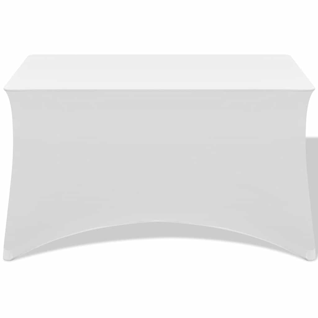 Vidaxl Table Couper Stretch Blanc 120x60.5x74 cm 2 STS