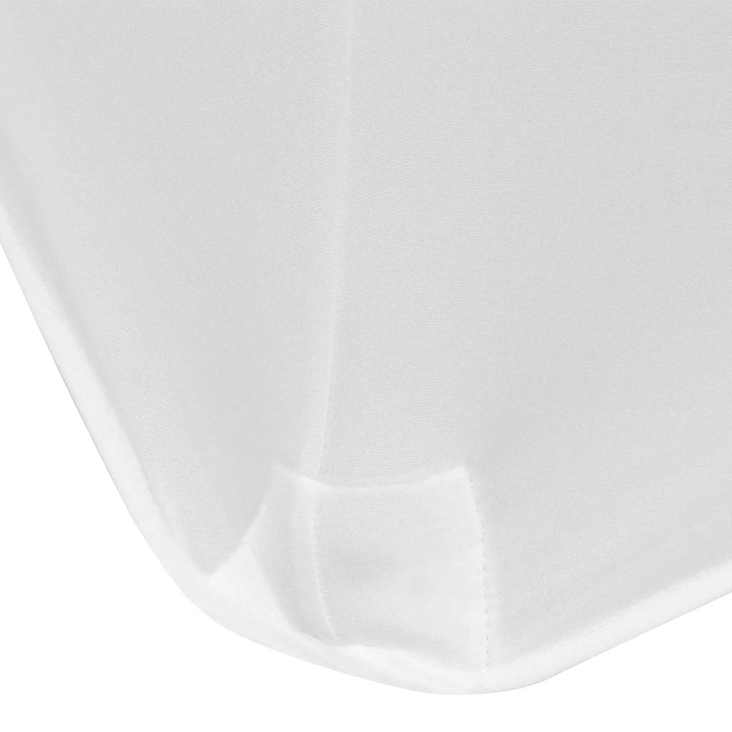 Vidaxl Table Couvre étendue blanc 183x76x74 cm 2 sts