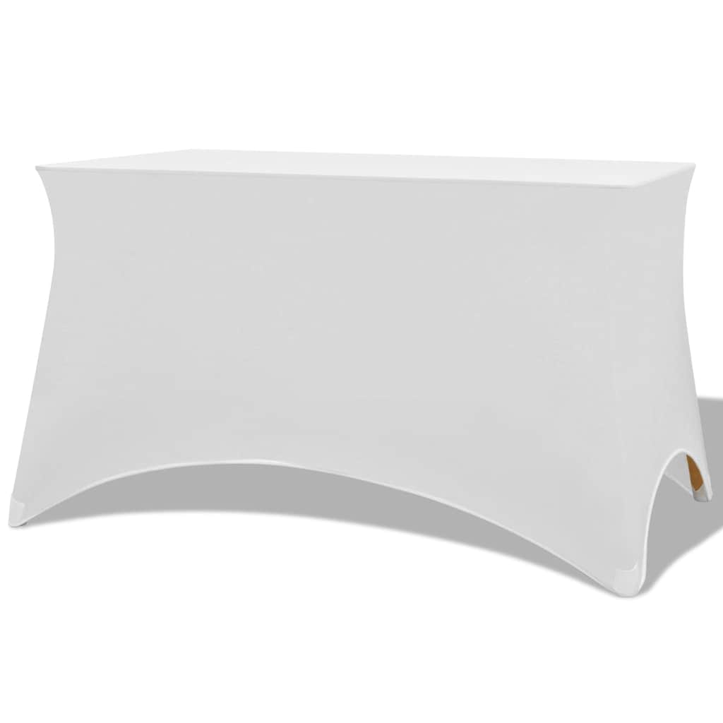 Vidaxl Table Couper Stretch blanc 243x76x74 cm 2 STS