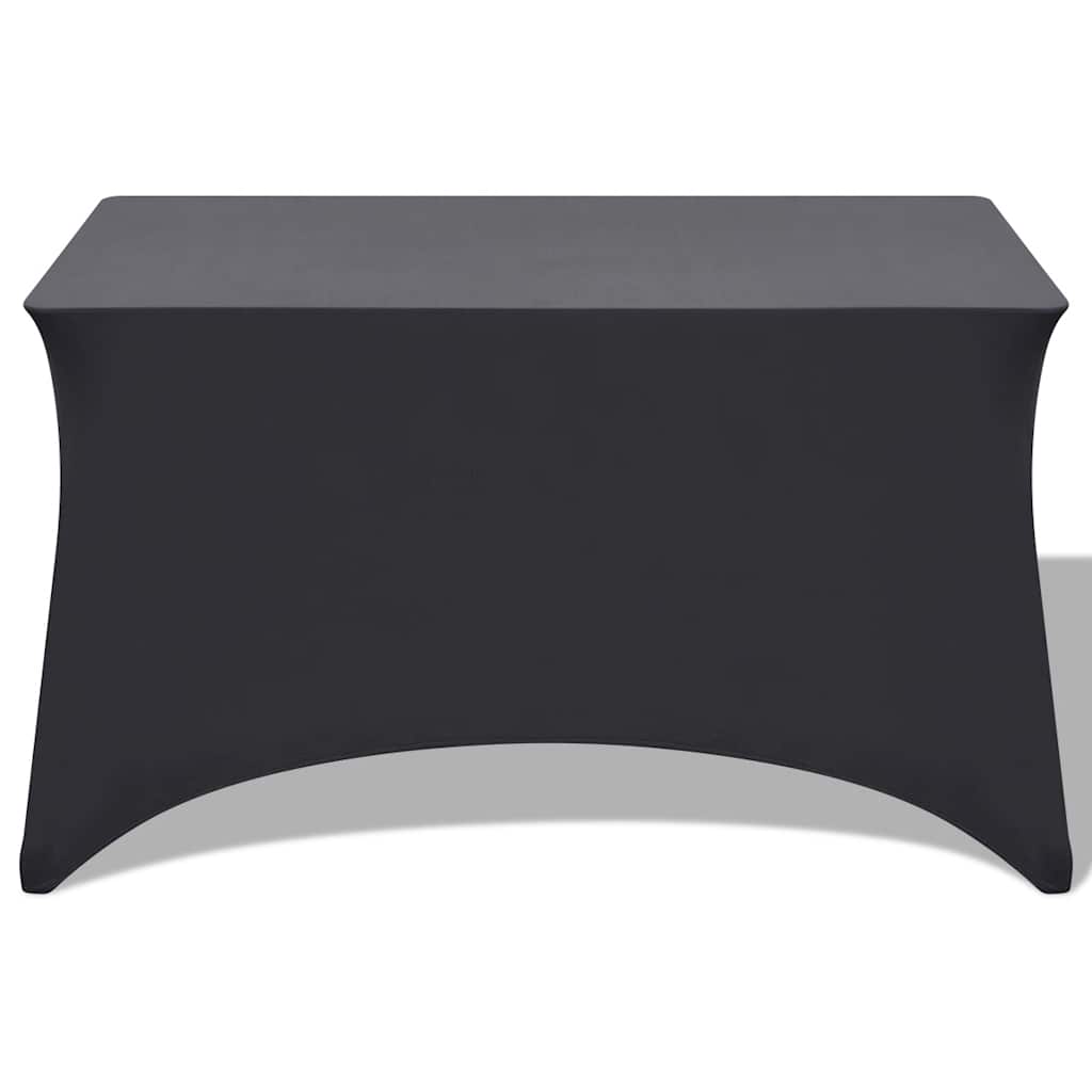 Vidaxl Table Couver Stretch Anthracite 243x76x74 cm 2 PCS
