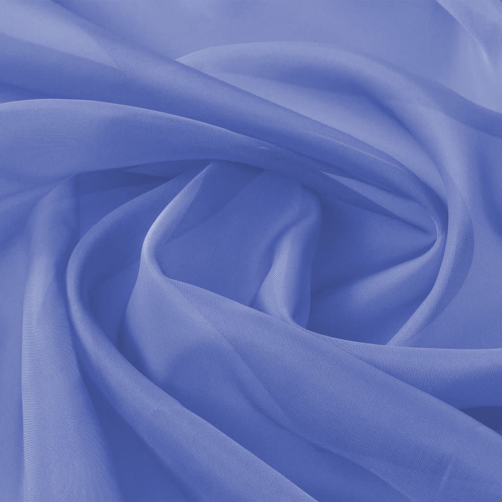Vidaxl Tabrico Voile 1.45x20 M King's Blue