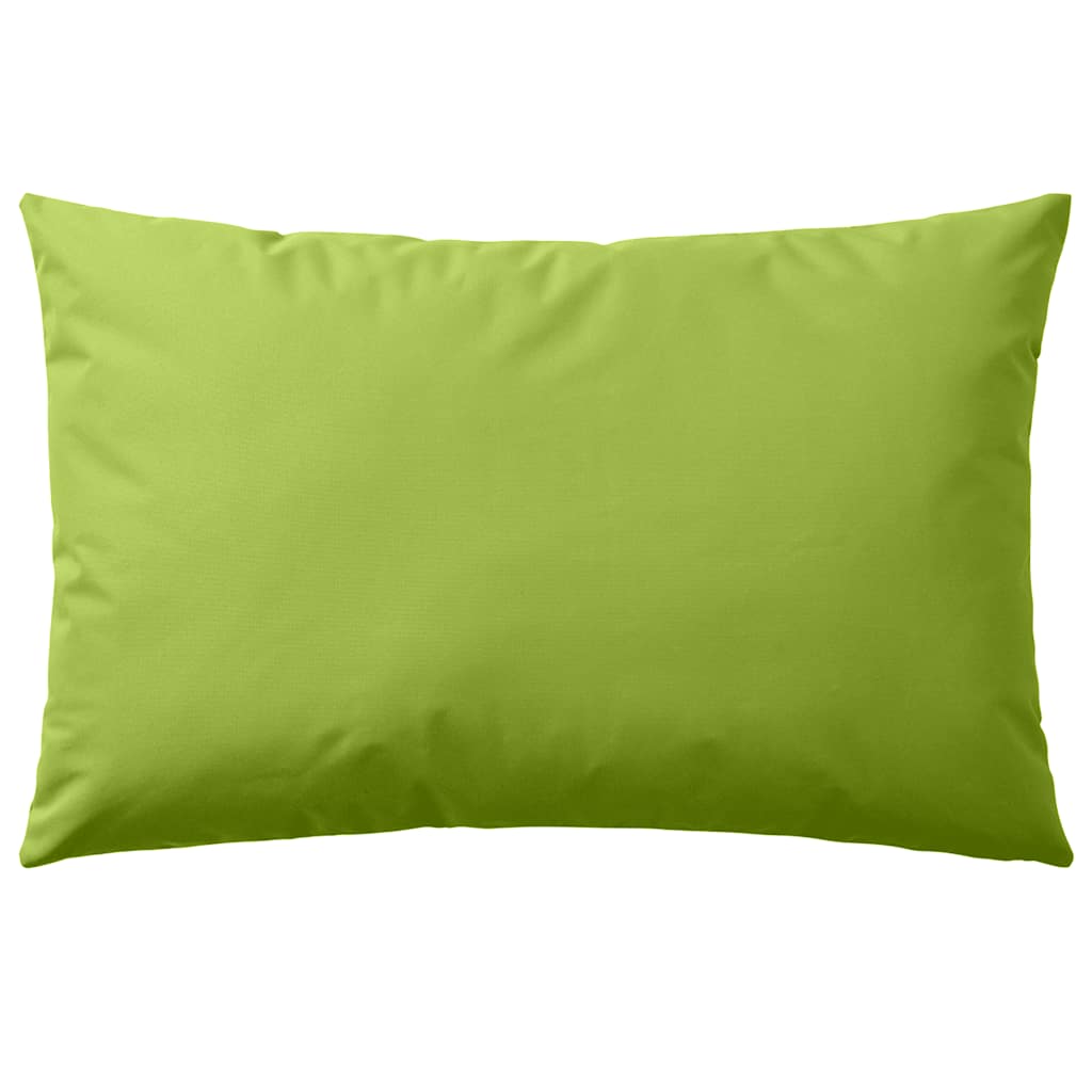 Vidaxl Coussins d'extérieur 60x40 cm Green Apple 2 Sts