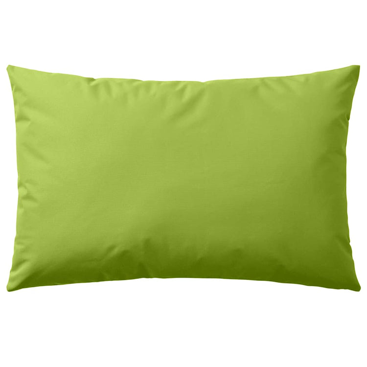 Vidaxl Coussins d'extérieur 60x40 cm Green Apple 2 Sts