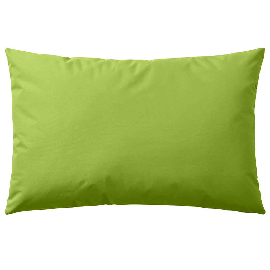 Vidaxl Coussins extérieurs 60x40 cm Apple vert 4 pcs