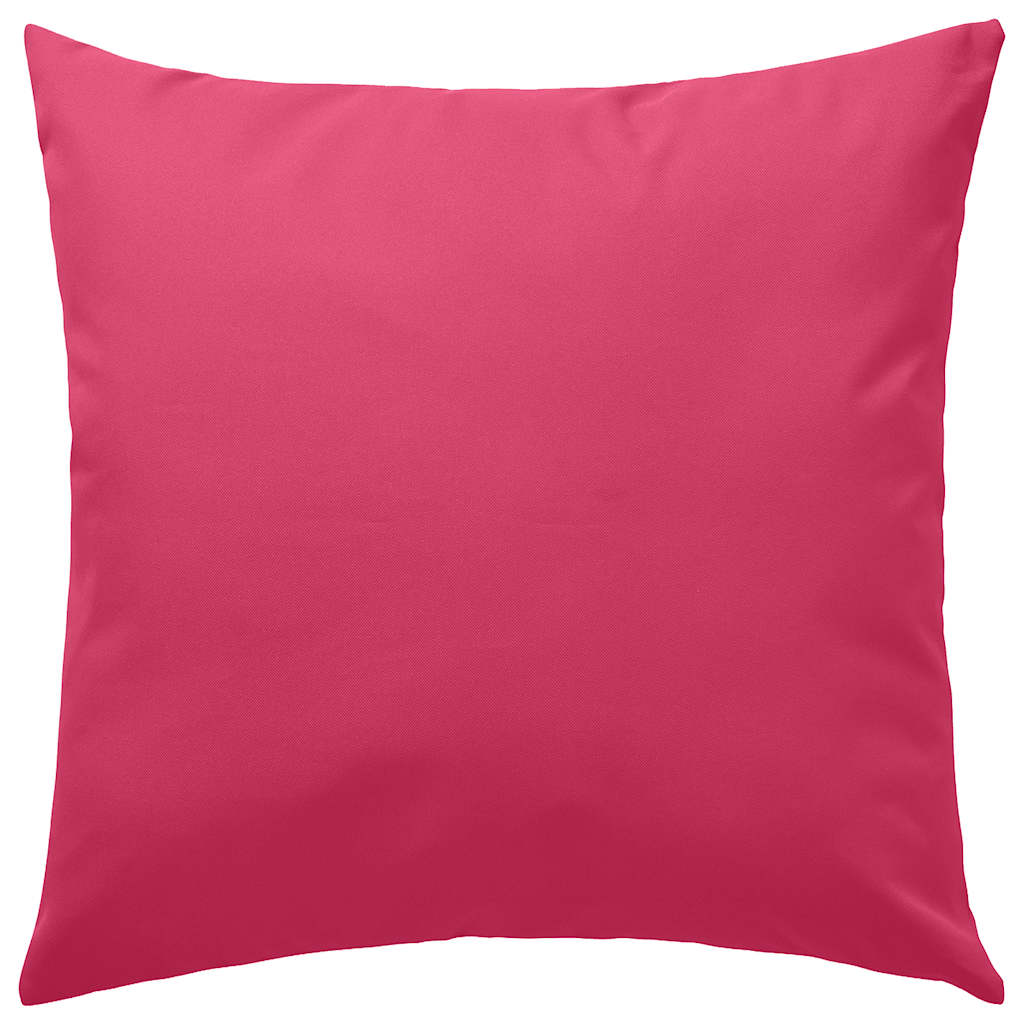 Vidaxl Coussins d'extérieur 45x45 cm rose 4 PCS