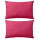 Vidaxl Coussins d'extérieur 60x40 cm rose 2 sts