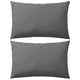 Vidaxl Coussins d'extérieur 60x40 cm Gris 2 PCS