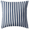 Vidaxl Coussins d'extérieur 45x45 cm Bleu marine à rayures 4 PCS