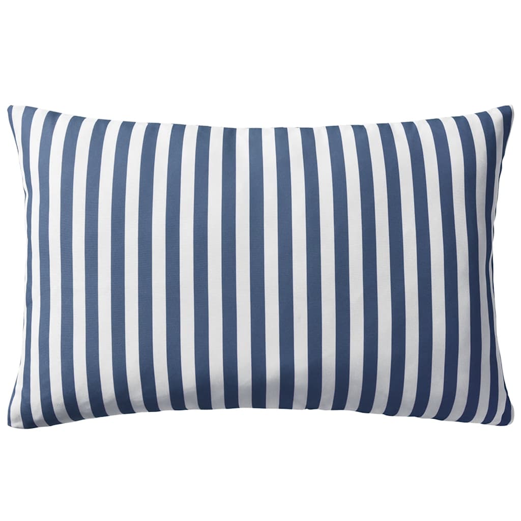Vidaxl Coussins d'extérieur 60x40 cm Bleu marine 2 PCS