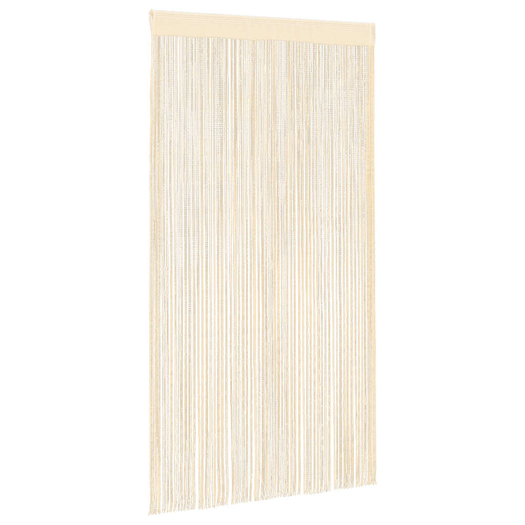 Rideaux de fil vidaxl 140x250 cm crème 2 sts